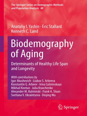 cover image of Biodemography of Aging